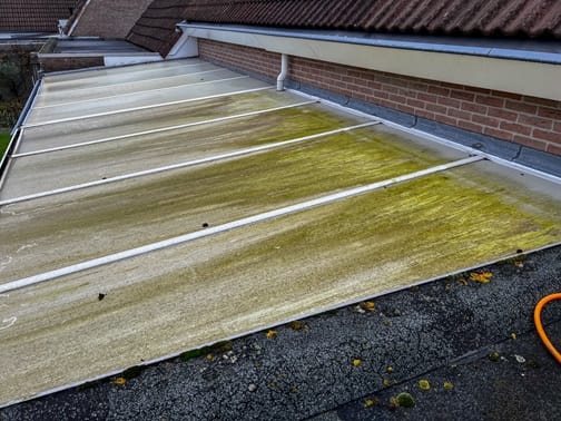 polycarbonaat platen reinigen voor